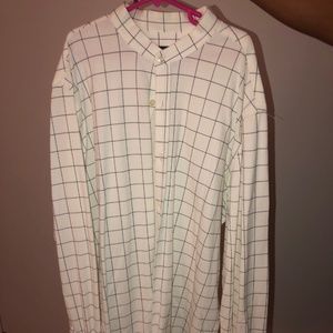 BRAND NEW ZARA SLIM FIT NO COLLAR DRESS SHIRT